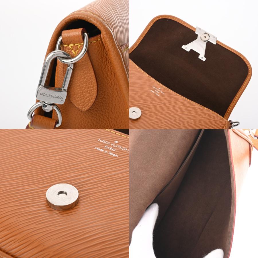 中古 ルイ ヴィトン LOUIS VUITTON M59459 RFIDタグ(ICチップ) レディース ショルダーバッグ エピ ゴールドミエル エピレザー LOUIS VUITTON（ルイ・ヴィトン） エピ ビュシ ゴールドミエル M59459