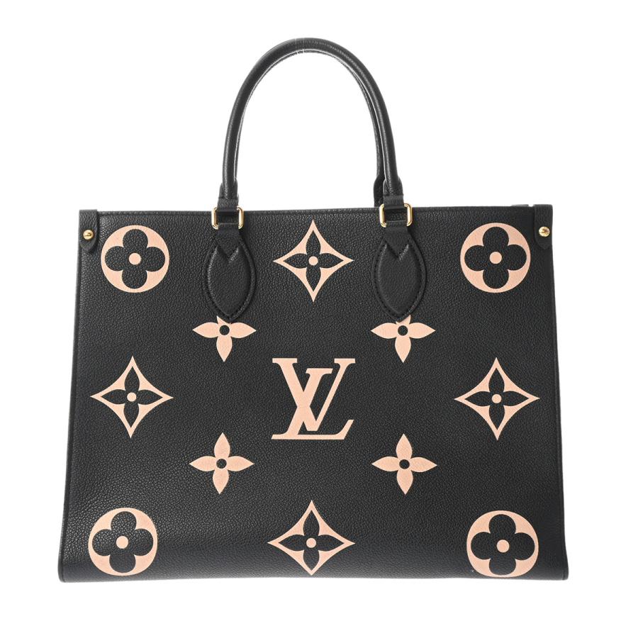 Louis Vuitton オンザゴーMMアンプラントブラック　バンドー付き LOUIS VUITTON（ルイ・ヴィトン） モノグラムアンプラント オンザゴー