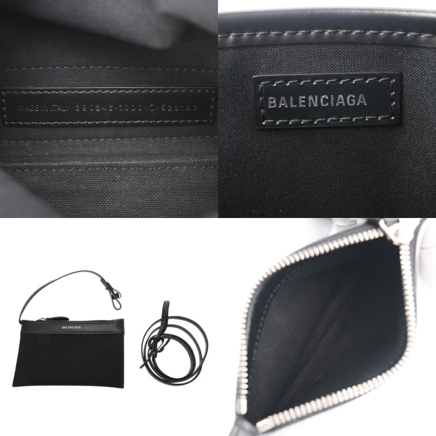 バレンシアガ　BALENCIAGA　ハンドバッグ　カバスS　レザー　ブラック BALENCIAGA（バレンシアガ） ネイビーカバス XS ブラック 390346