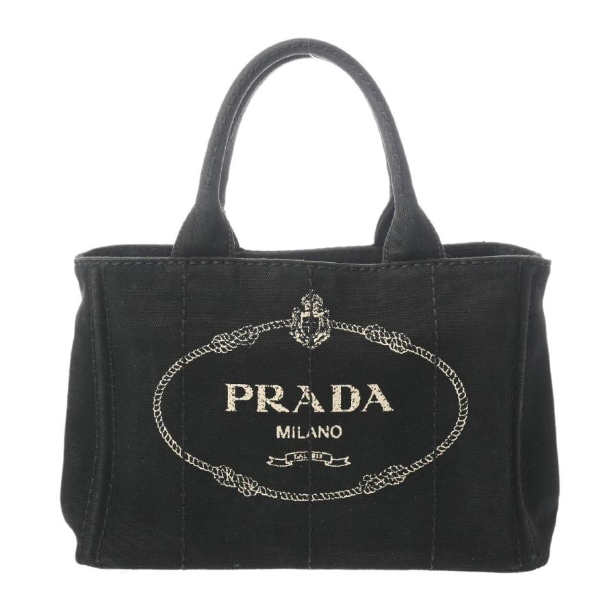 PRADA（プラダ） カナパ ミニトート ブラック 1BG439 レディース 