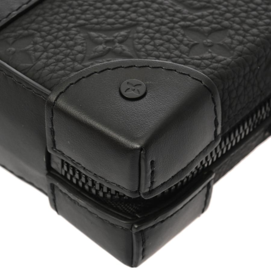 LOUIS VUITTON（ルイ・ヴィトン） ソフトトランク ウォレット ブラック