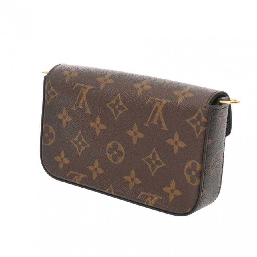 銀蔵 中古 LOUIS VUITTON モノグラム ミュルティ ポシェットフェリシー M80091 カーキ モノグラムキャンバス ショルダーバッグ ランクAの画像