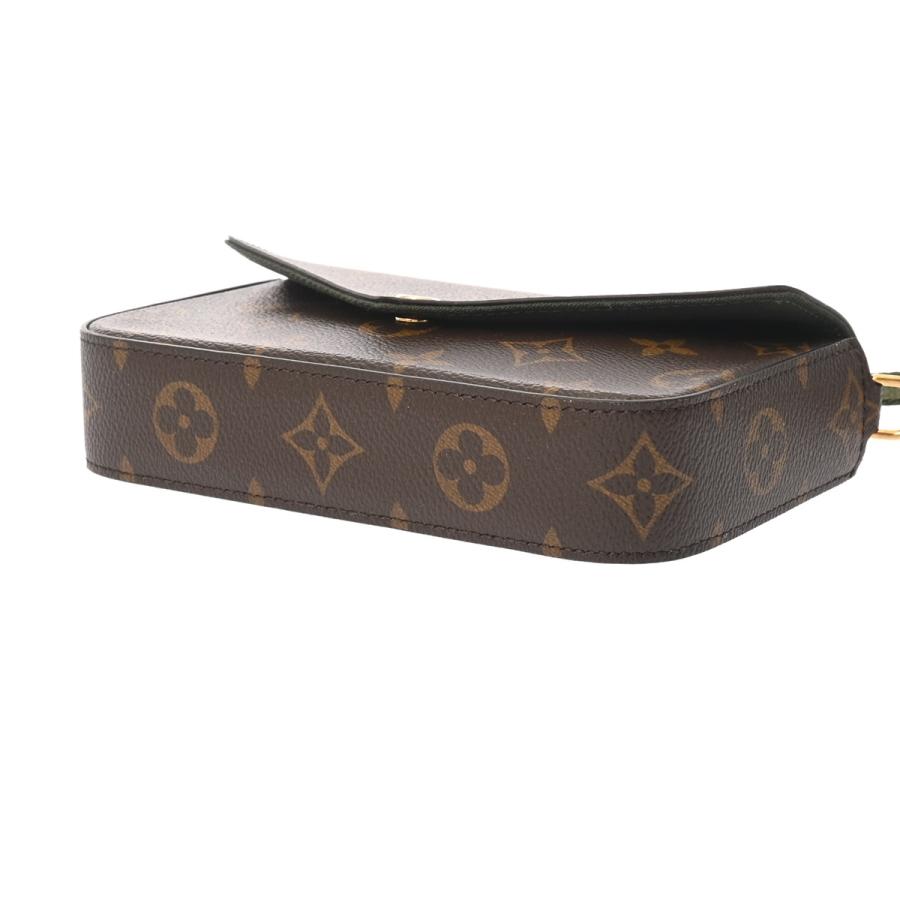 銀蔵 中古 LOUIS VUITTON モノグラム ミュルティ ポシェットフェリシー M80091 カーキ モノグラムキャンバス ショルダーバッグ ランクAの画像