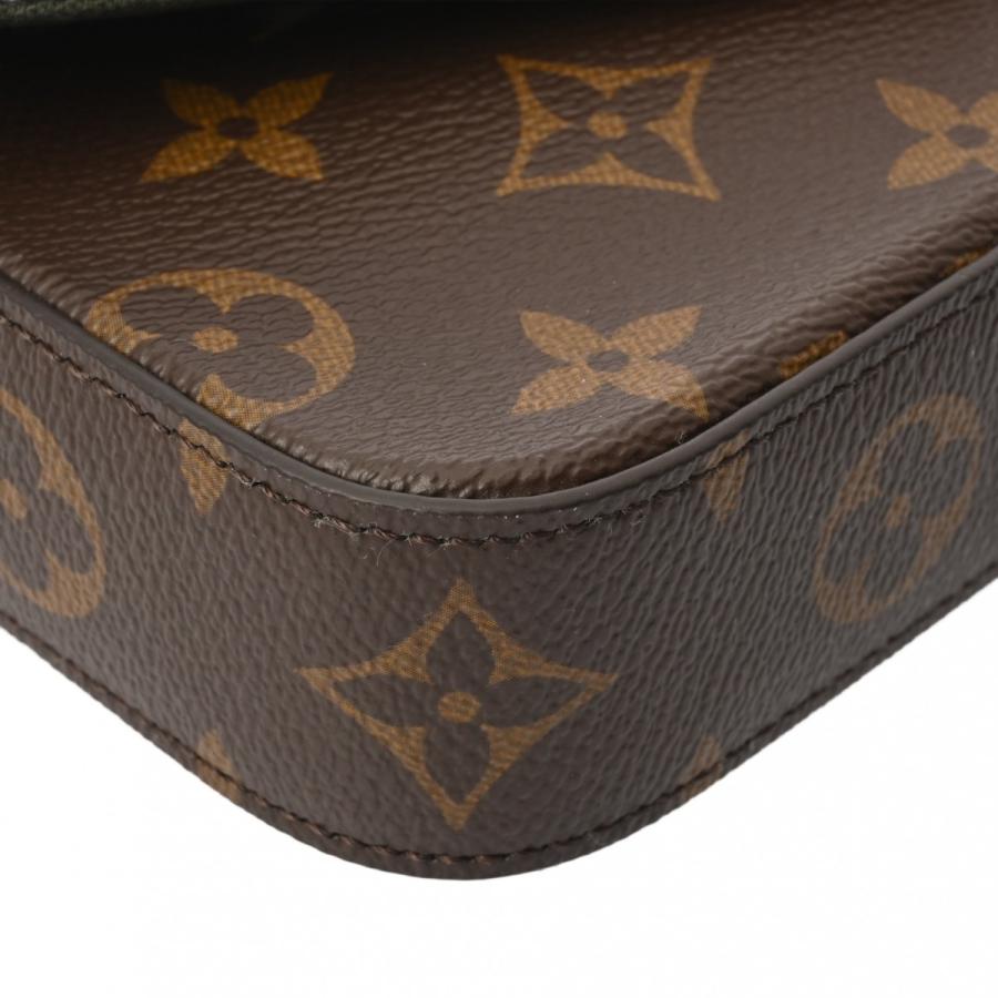 銀蔵 中古 LOUIS VUITTON モノグラム ミュルティ ポシェットフェリシー M80091 カーキ モノグラムキャンバス ショルダーバッグ ランクAの画像