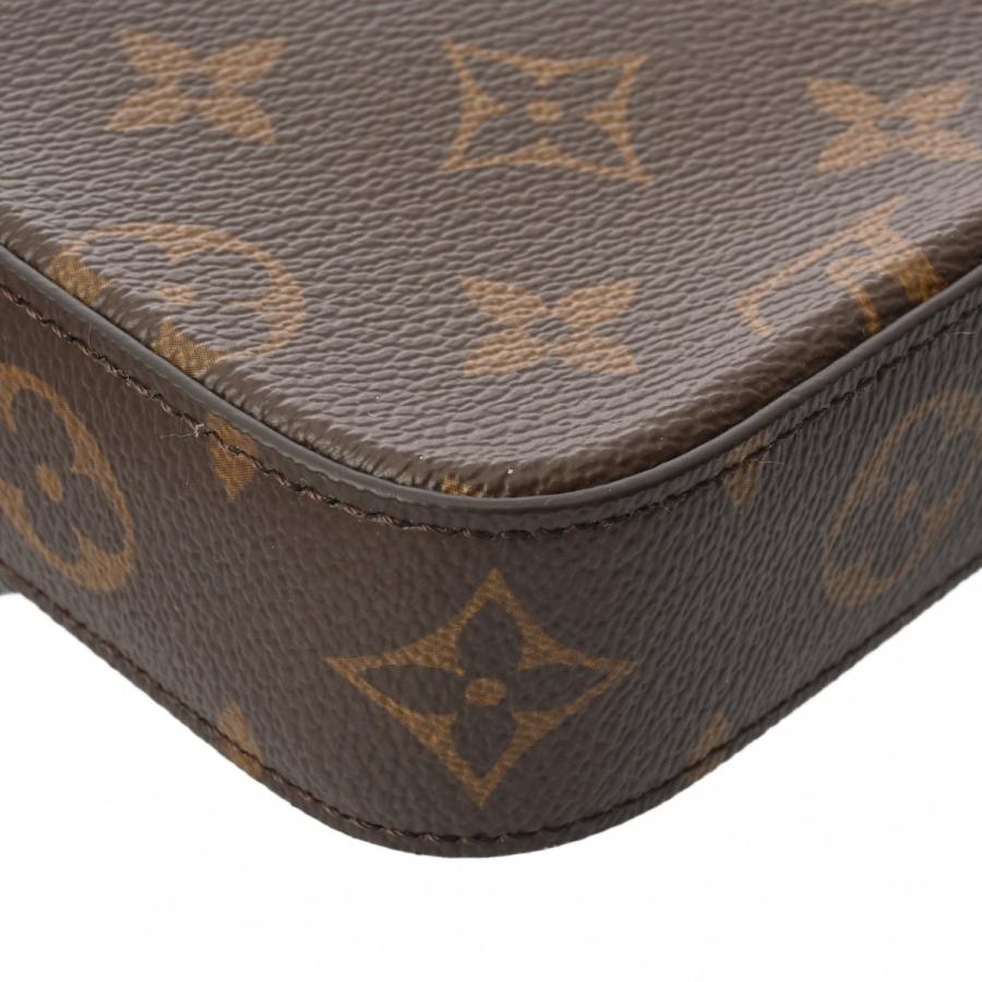 銀蔵 中古 LOUIS VUITTON モノグラム ミュルティ ポシェットフェリシー M80091 カーキ モノグラムキャンバス ショルダーバッグ ランクAの画像