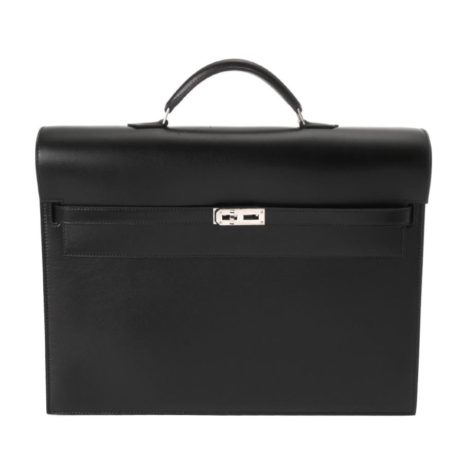 【レア】HERMES エルメス ケリーデペッシュ38 黒 HERMES（エルメス） ケリー デペッシュ 38 ブラック □G刻印(2003年頃