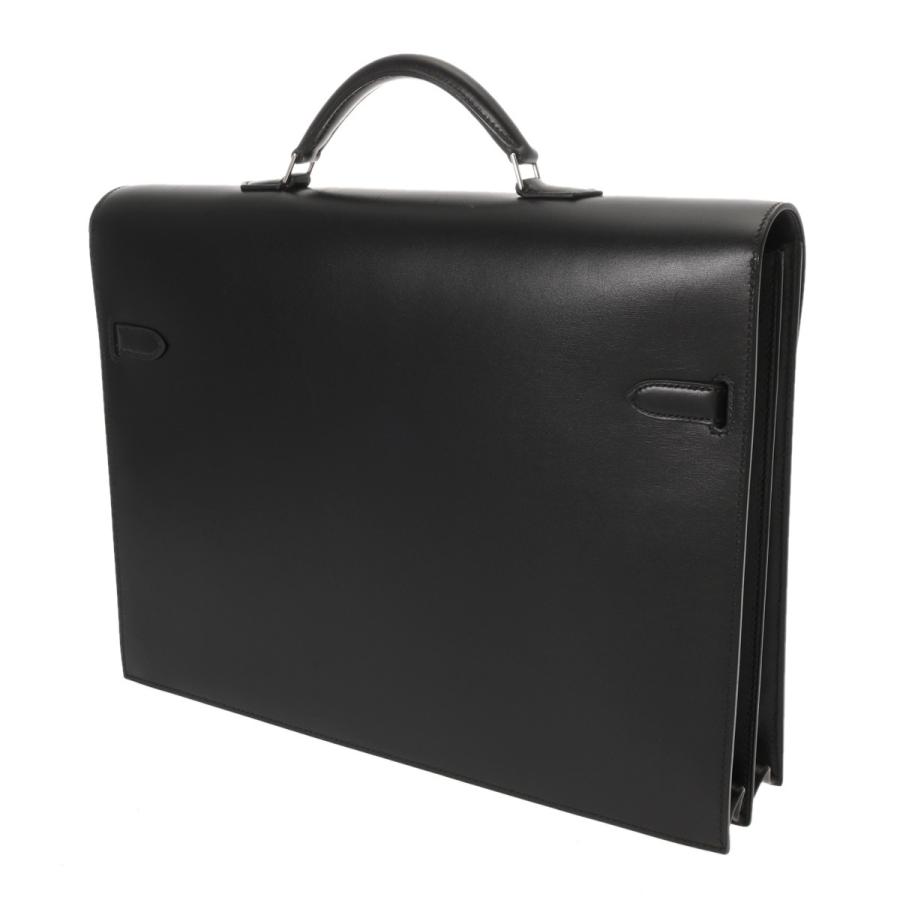 【レア】HERMES エルメス ケリーデペッシュ38 黒 HERMES エルメス ブリーフケース ケリーデペッシュ38 黒 (ブラック