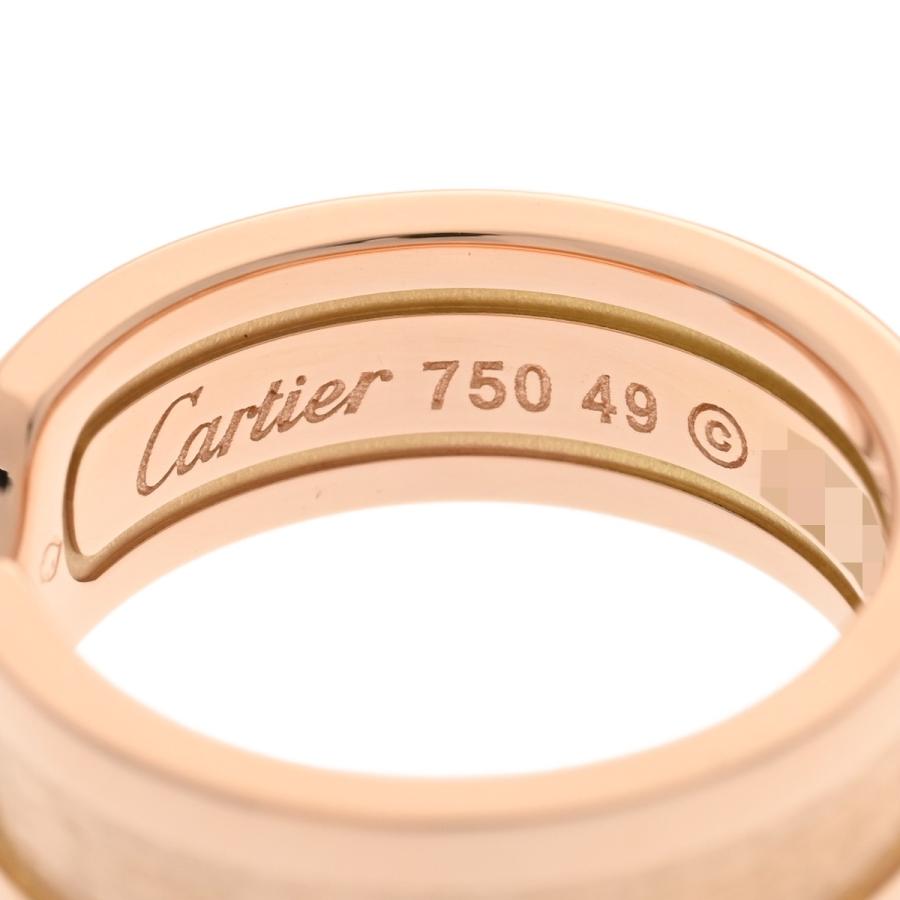 Cartier カルティエ　C2リング　ダイヤモンド　サイズ49 約9号 Cartier（カルティエ） C2リング #49 9号 レディース K18ピンク