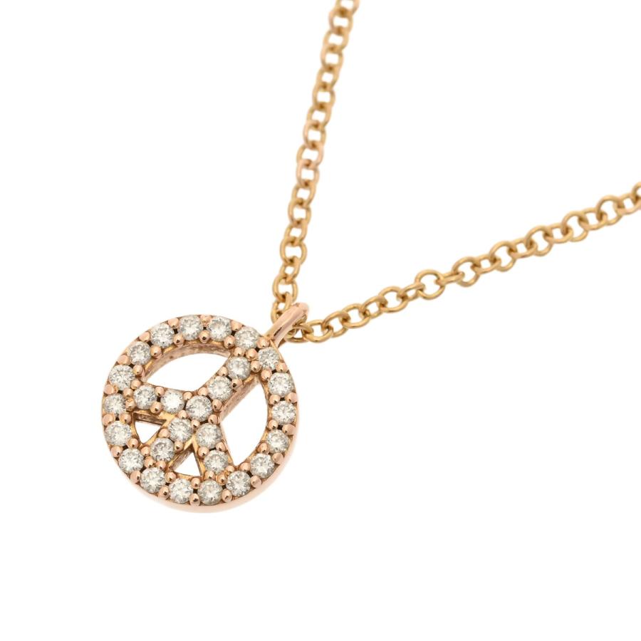 TIFFANY&Co. ティファニー メトロ ピース ネックレス レディース K18イエローゴールド YG ネックレス Aランク 中古 銀蔵の画像