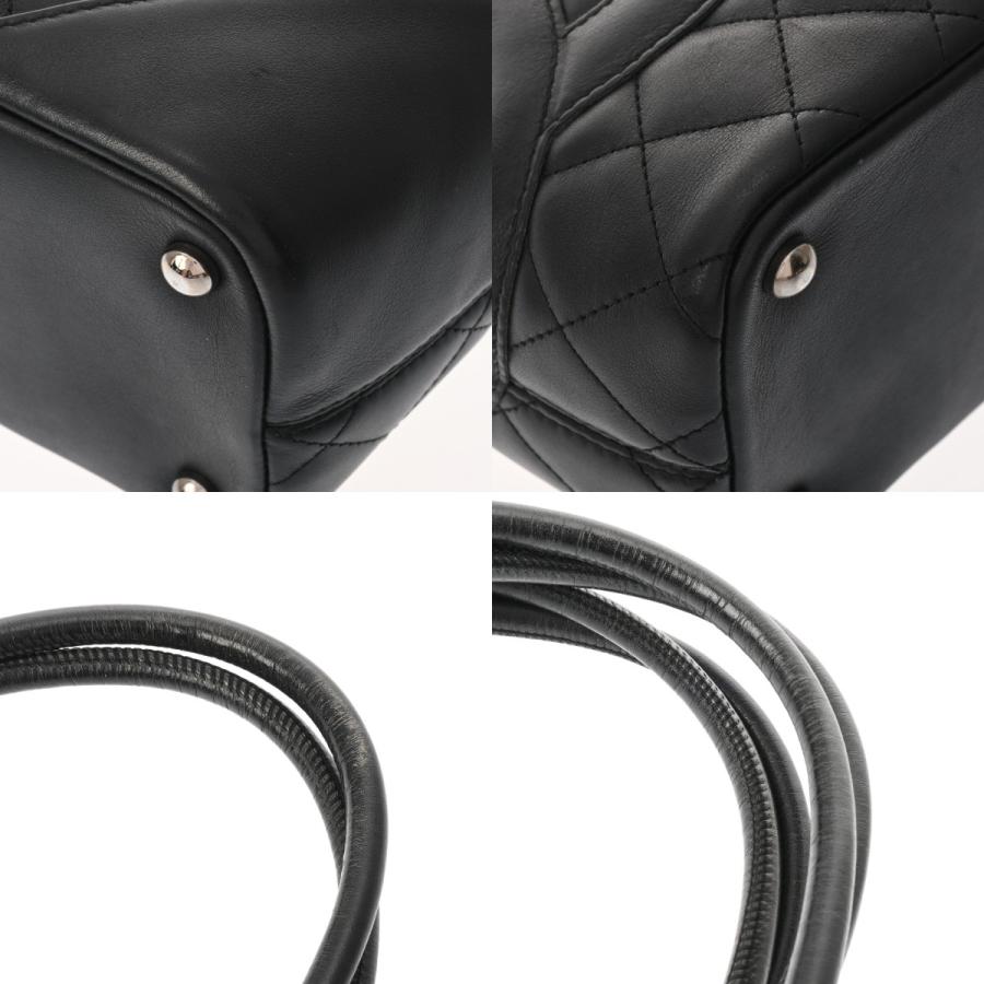 CHANEL（シャネル） カンボンライン スモールトート ブラック/ブラック