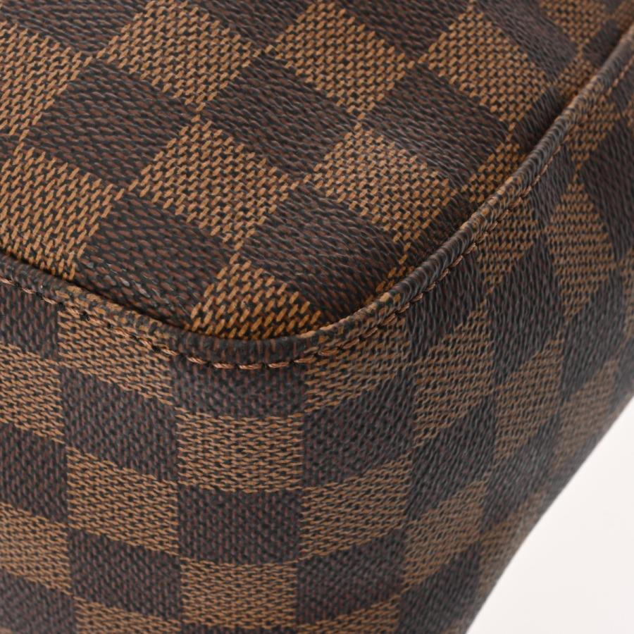 LOUIS VUITTON ルイヴィトン ダミエ ルーピング GM SPオーダー ブラウン N51144 レディース ダミエキャンバス ショルダーバッグ Aランク 中古 銀蔵の画像