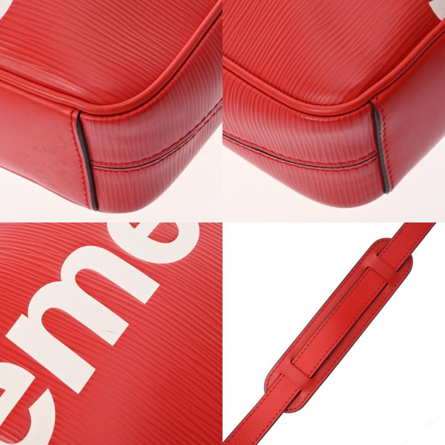 ルイ ヴィトン LOUIS VUITTON ショルダーバッグ Supremeコラボ エピ ダヌーブPM エピレザー レッド ユニセックス M53417 送料無料【中古】 z9087 ルイヴィトン ダヌーブ PM Supreme コラボ エピ レッド ユニセックス
