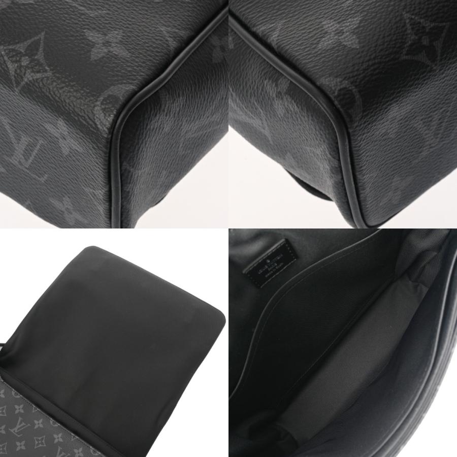 銀蔵 中古 LOUIS VUITTON モノグラムエクリプス ディストリクト MM NM M44001 ブラック モノグラムキャンバス ショルダーバッグ ランクAの画像