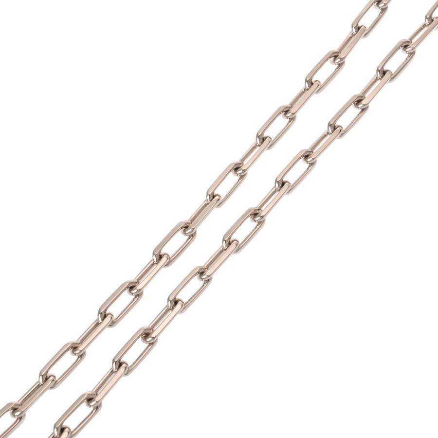 Cartier（カルティエ） サントスネックレス レディース K18ホワイト