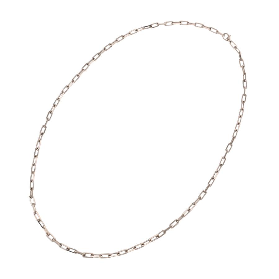 Cartier（カルティエ） サントスネックレス レディース K18ホワイト