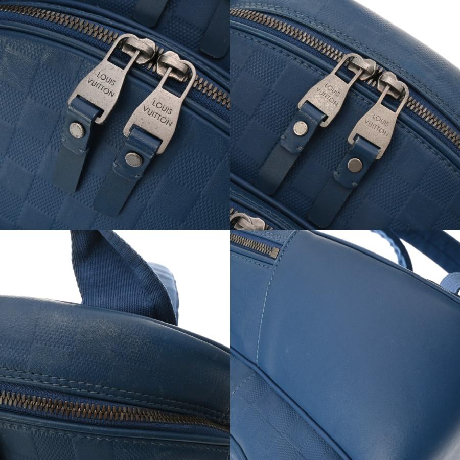 LOUIS VUITTON ルイヴィトン ダミエアンフィニ ミカエル バックパック ネプテューヌ N41353 メンズ レザー リュック・デイパック Bランク 中古 銀蔵_6