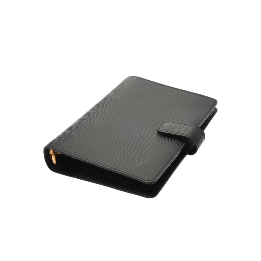 ルイヴィトン R20202 手帳カバー ノワール  LOUIS VUITTON アジェンダMM エピ LOUIS VUITTON（ルイ・ヴィトン） エピ アジェンダ MM ノワール R20202