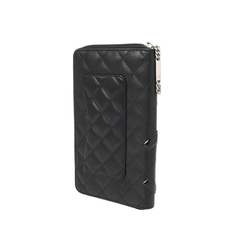 CHANEL（シャネル） カンボンライン ラウンドファスナー ブラック 