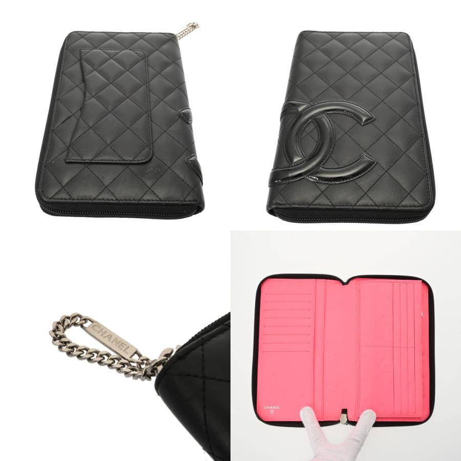 CHANEL（シャネル） カンボンライン ラウンドファスナー ブラック 