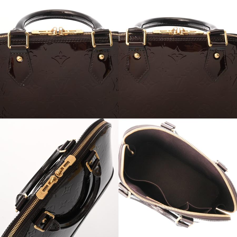 LOUIS VUITTON ルイヴィトン モノグラムヴェルニ アルマ PM アマラント 