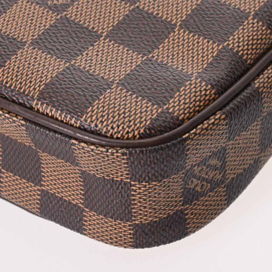 LOUIS VUITTON ルイヴィトン ダミエ リフト ブラウン N60009 レディース ダミエキャンバス ショルダーバッグ Aランク 中古 銀蔵の画像