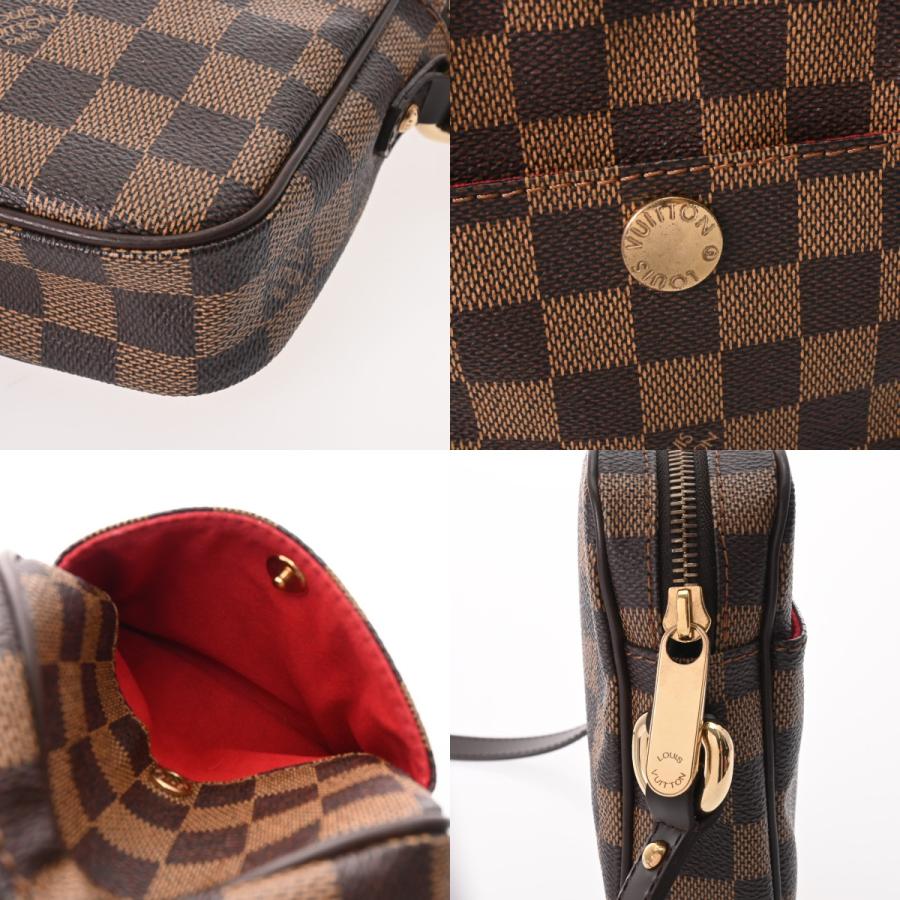LOUIS VUITTON ルイヴィトン ダミエ リフト ブラウン N60009 レディース ダミエキャンバス ショルダーバッグ Aランク 中古 銀蔵の画像