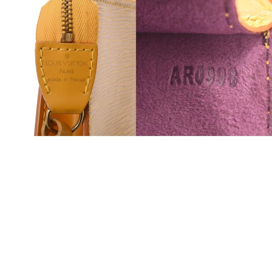 美品　LOUIS VUITTON アクセソワール エピ イエロー バッグ ポーチ LOUIS VUITTON ルイヴィトン エピ 黄色 イエロー系 ポシェット・アクセ