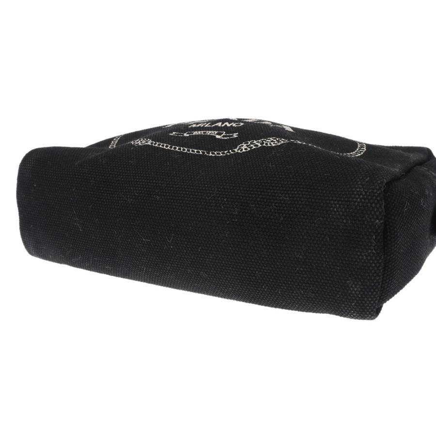 PRADA（プラダ） カナパロゴ ブラック ゴールド金具 1NA021 レディース 