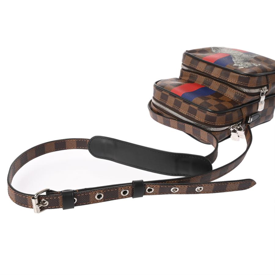 LOUIS VUITTON ルイヴィトン ダミエ アマゾン チャップマンブラザース ブラウン N42703 ユニセックス ダミエキャンバス ショルダーバッグ Aランク 中古 銀蔵の画像
