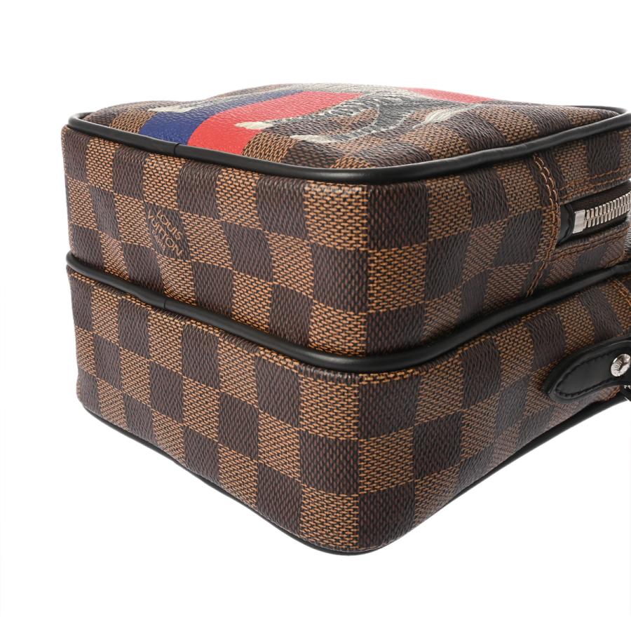 LOUIS VUITTON ルイヴィトン ダミエ アマゾン チャップマンブラザース ブラウン N42703 ユニセックス ダミエキャンバス ショルダーバッグ Aランク 中古 銀蔵の画像