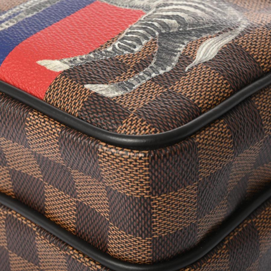 LOUIS VUITTON ルイヴィトン ダミエ アマゾン チャップマンブラザース ブラウン N42703 ユニセックス ダミエキャンバス ショルダーバッグ Aランク 中古 銀蔵の画像