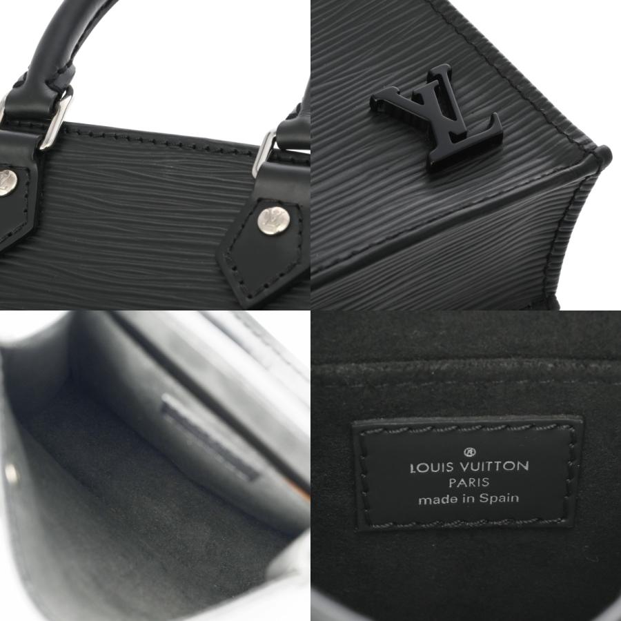 LOUIS VUITTON ルイヴィトン エピ プティット サックプラ 2WAY ノワール M69441 レディース エピレザー ハンドバッグ Aランク 中古 銀蔵の画像
