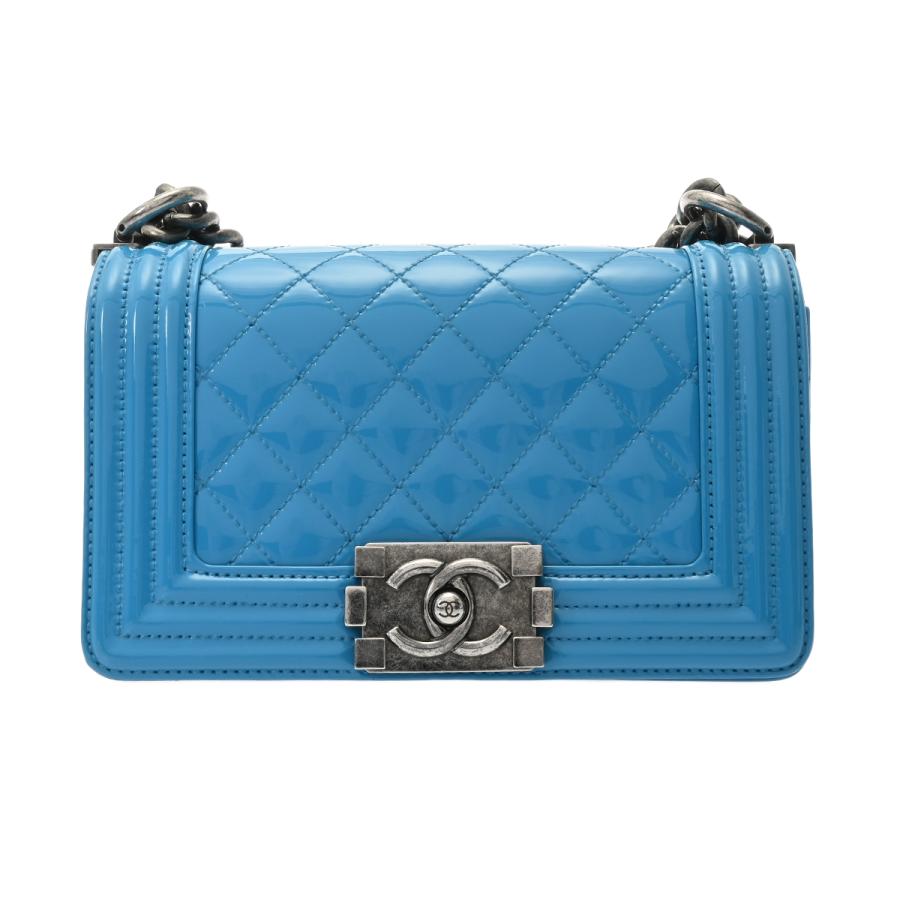CHANEL（シャネル） ボーイシャネル チェーンショルダー ブルー A67086 