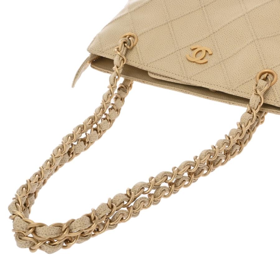 CHANEL（シャネル） マトラッセ チェーンショルダーバッグ ベージュ