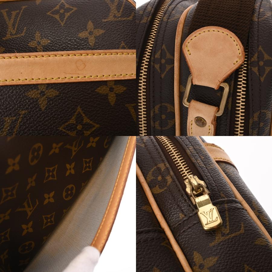 LOUIS VUITTON（ルイ・ヴィトン） モノグラム リポーター PM ブラウン 