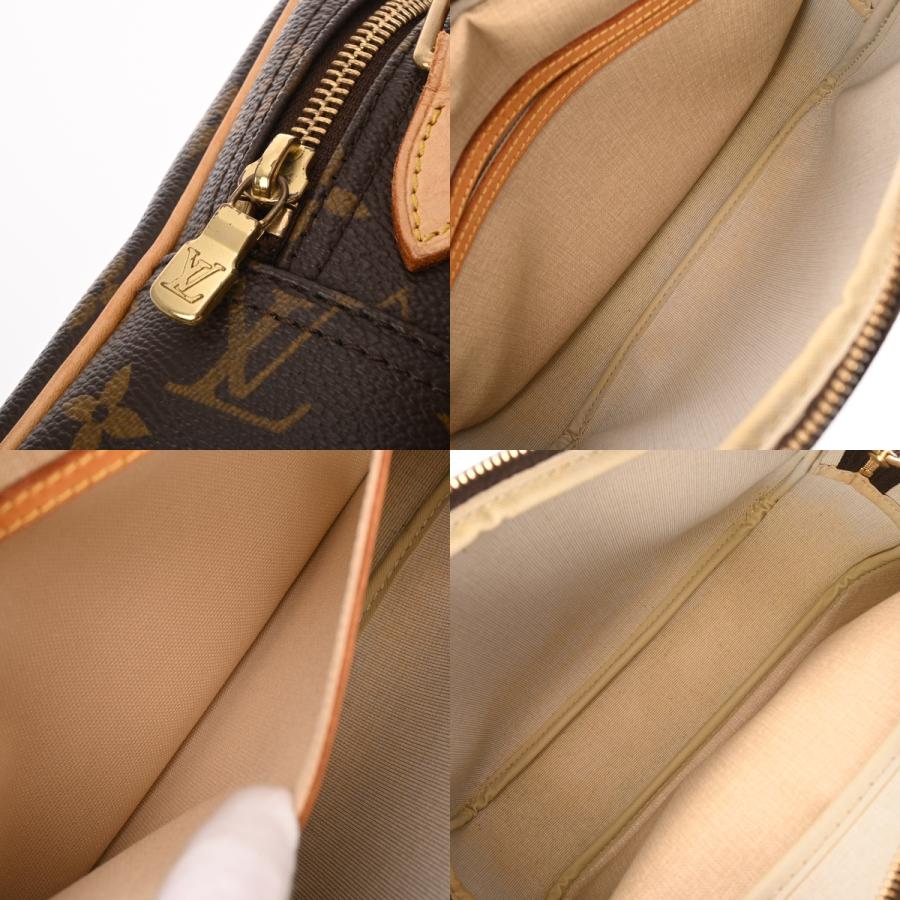 LOUIS VUITTON（ルイ・ヴィトン） モノグラム リポーター PM ブラウン 