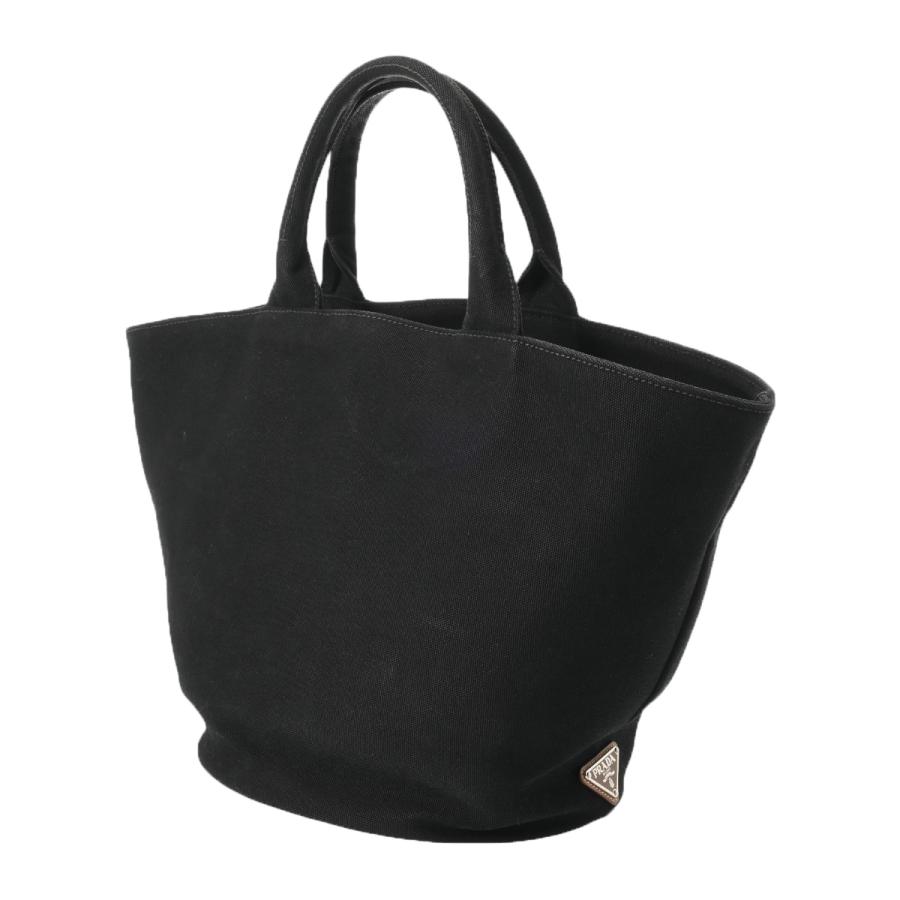 PRADA（プラダ） カナパトート ブラック 1BG163 レディース キャンバス 