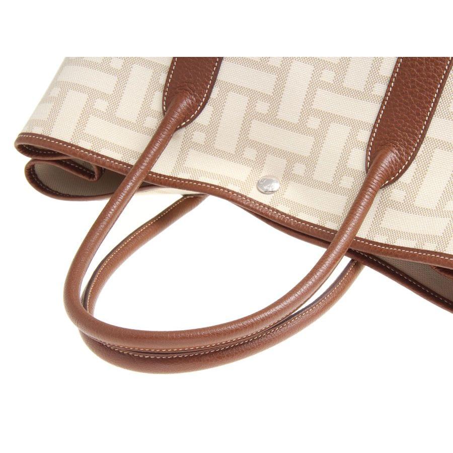 HERMES エルメス ガーデンパーティPM トワルモザイク L刻印 中古 