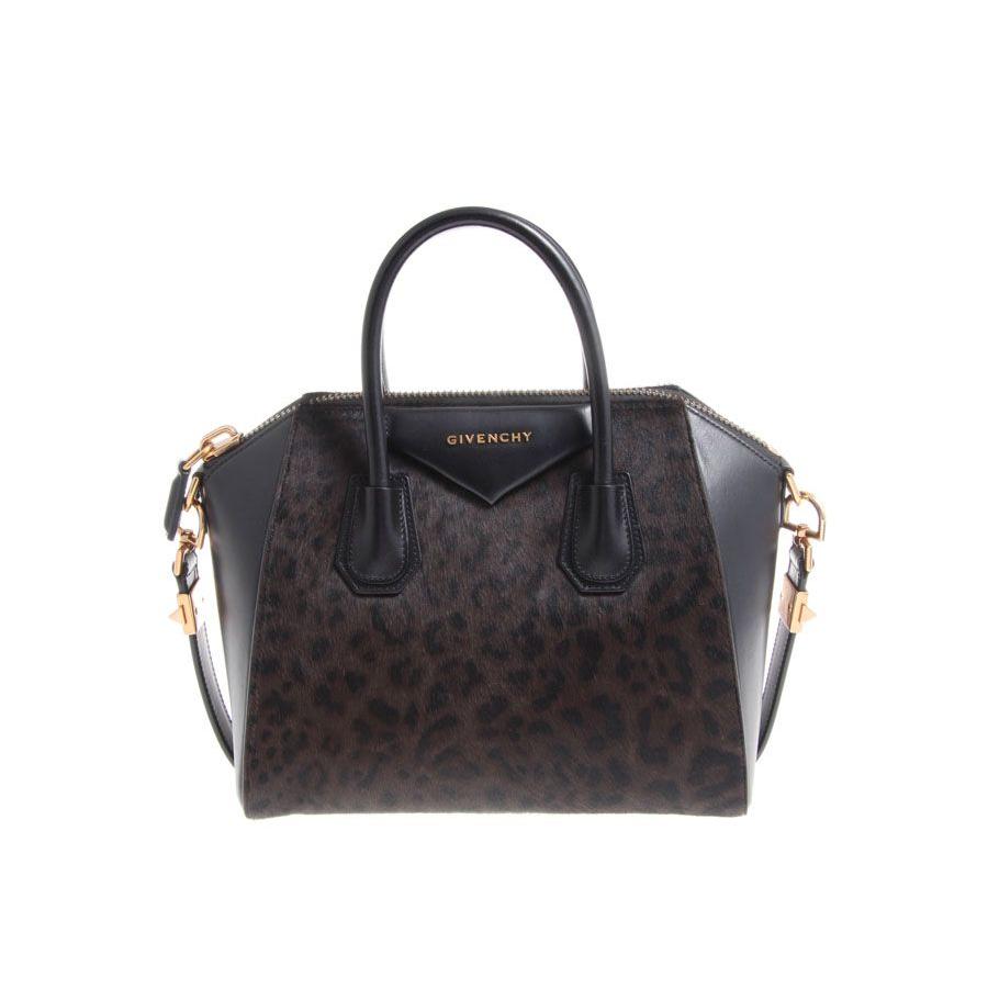 GIVENCHY ジバンシー・GIVENCHY アンティゴナ2WAYハンドバッグ黒×PG  