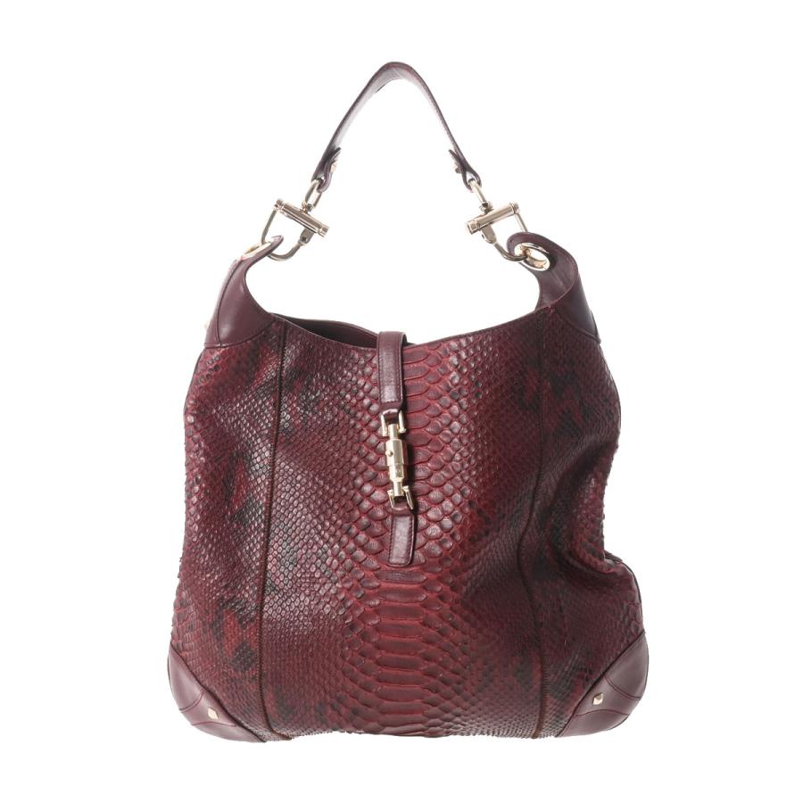 GUCCI グッチ ジャッキー スモールショルダー ボルドー ゴールド金具 