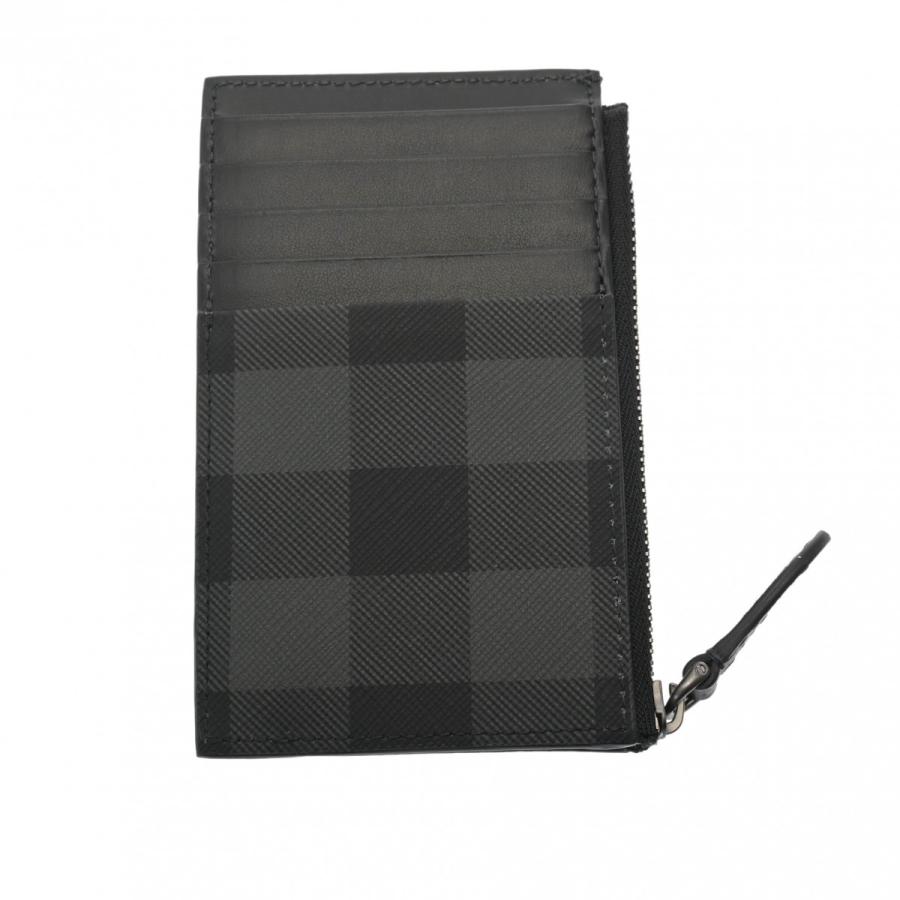 BURBERRY バーバリー グレー - ユニセックス レザー PVC コインケース 