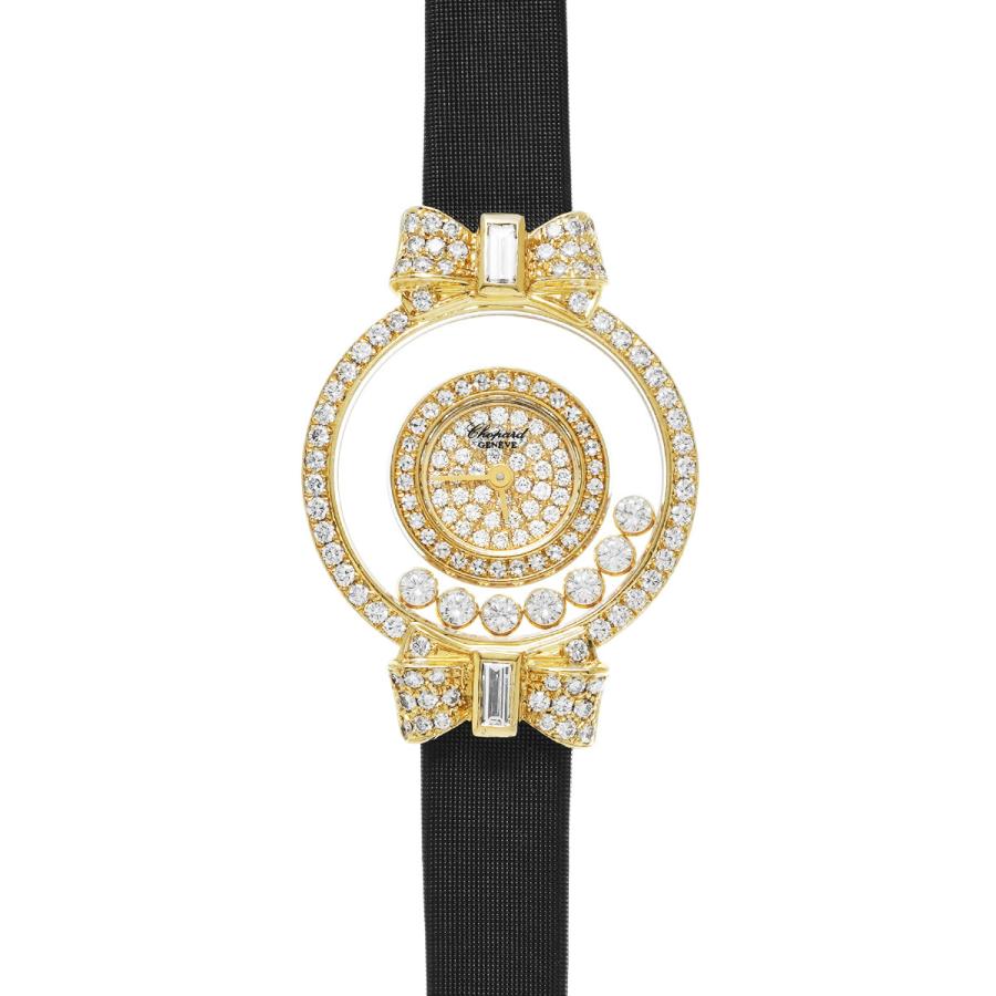 Chopard（ショパール） ハッピーダイヤモンド リボン 全面ダイヤ 20 