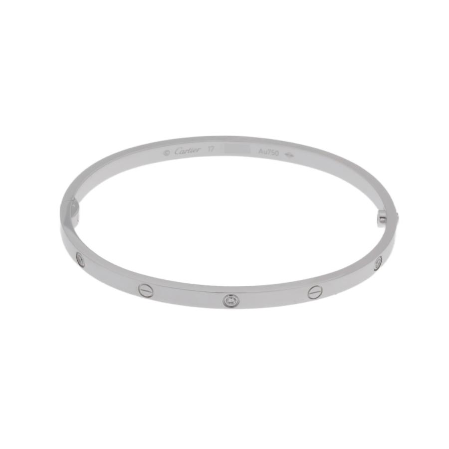 Cartier（カルティエ） ラブブレスレット SM 6Pダイヤ #17 レディース 