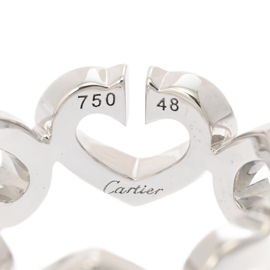 Cartier（カルティエ） 2Cハートリング #48 B4041548 7.5号 レディース