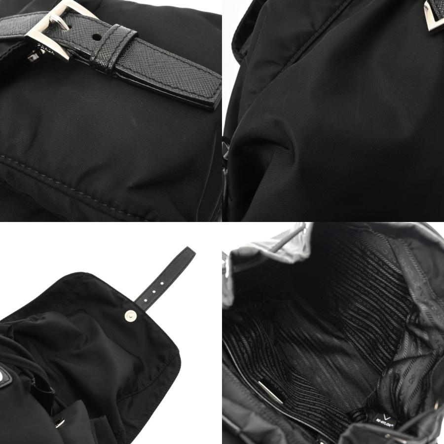 PRADA（プラダ） ミディアム Re-Nylon バッグパック ブラック 1BZ811