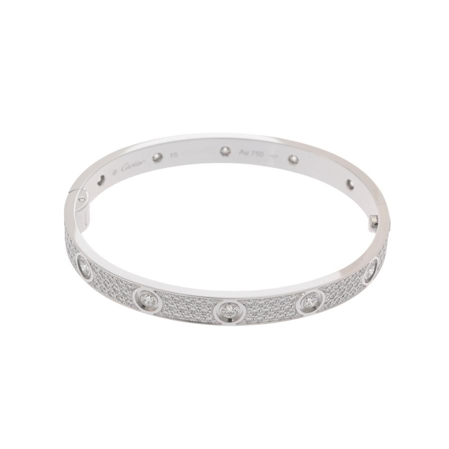 Cartier（カルティエ） ラブブレスレット クラシックモデル パヴェ 