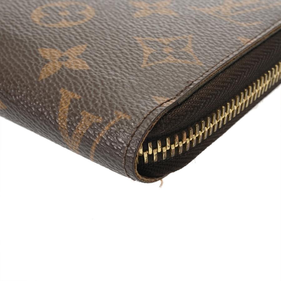 ルイヴィトン モノグラム ジッピーウォレット M60017 財布 ブラウン LOUIS VUITTON（ルイ・ヴィトン） モノグラム ジッピーウォレット 旧型