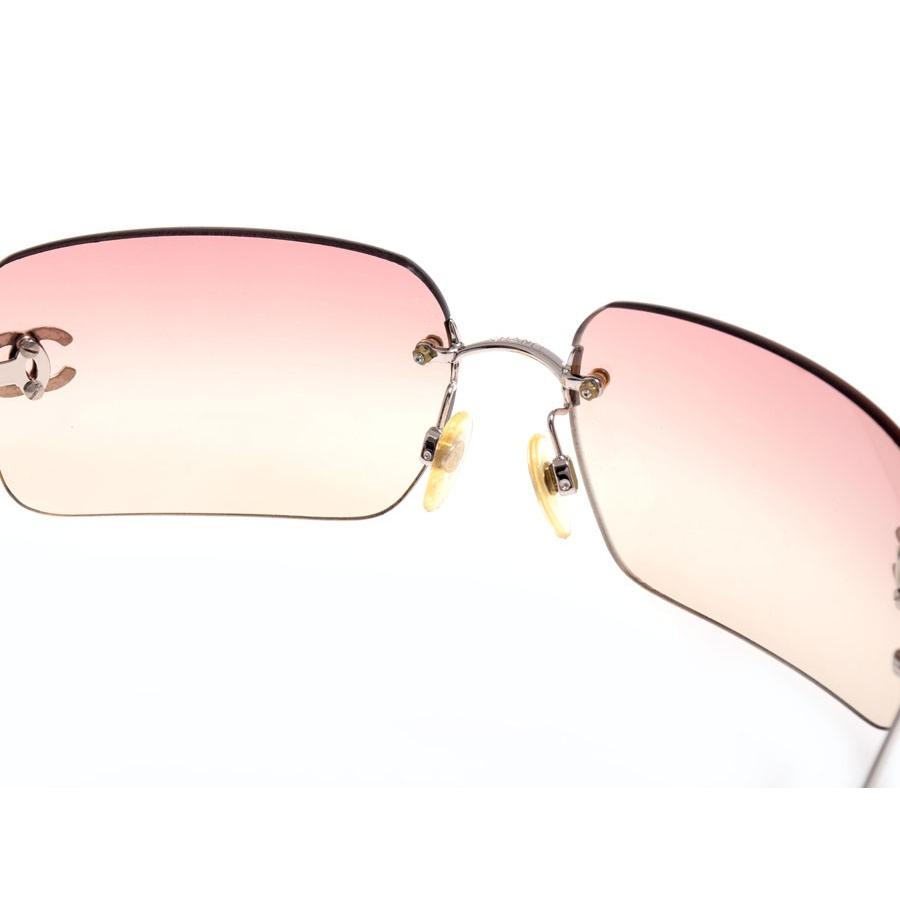 シャネル CHANEL サングラス 紫グラデーション ココマーク ラインストーン