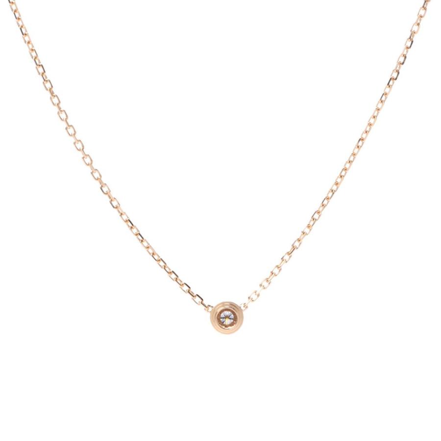 Cartier カルティエ 1粒ダイヤ ディアマンレジェ ドゥ カルティエネックレス レディース K18yg ネックレス Aランク 中古 銀蔵 銀蔵 ヤフー店 通販 Yahoo ショッピング