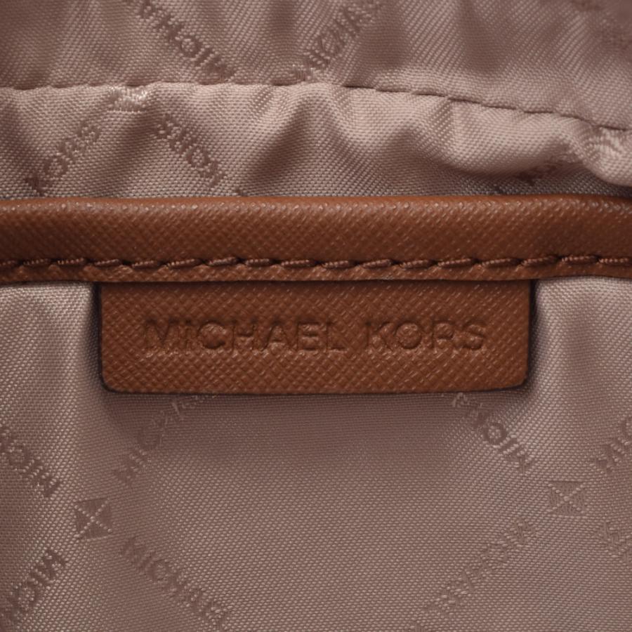 MICHAEL KORS マイケルコース 白/茶 ゴールド金具 35F8GTTC3B レディース PVC ショルダーバッグ 未使用 銀蔵｜ginzo1116｜12